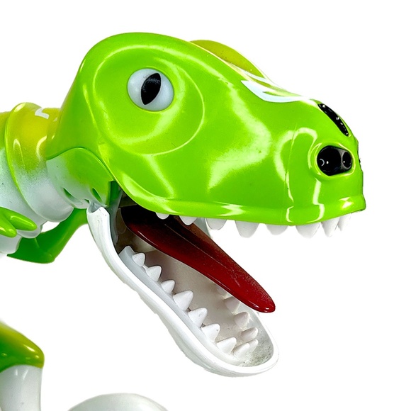 Zoomer Green Dino Rolling Interactive Toy - Picture 6 of 9